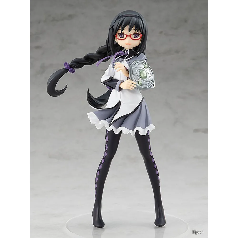 Фото 17 см фигурка Akemi Homura аниме Puella Magi Madoka Magica The Rebellion настольная модель для гольфа игрушка подарочная коллекция украшения ПВХ №3