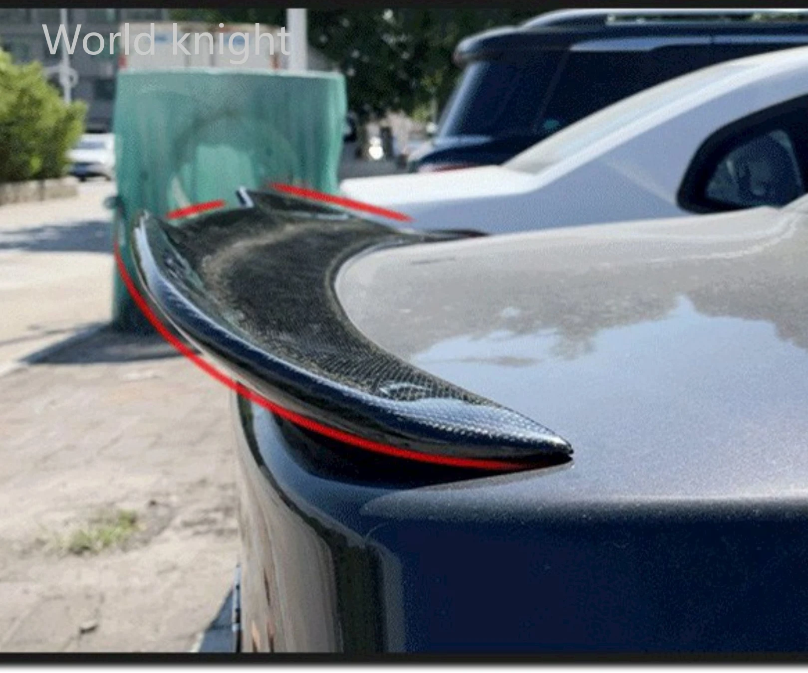 

Спойлер из углеродного волокна для BMW 5 серий E60 M5 2004 2005 2006 2007 2008 2009 задний Багажник крыло губа спойлер украшение автомобильный Стайлинг