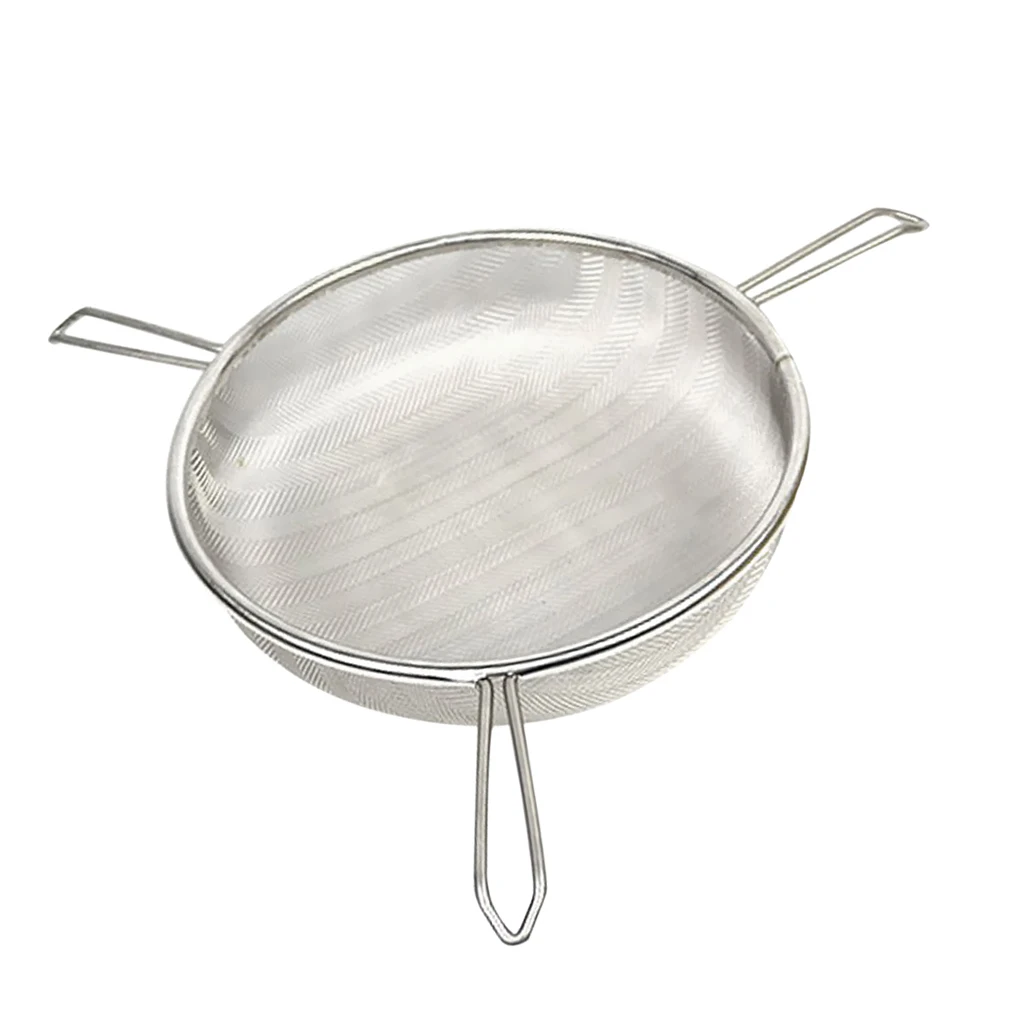 

Beekeeping Strainer 10" Dia Durable Stainless Steel with 3 Handle