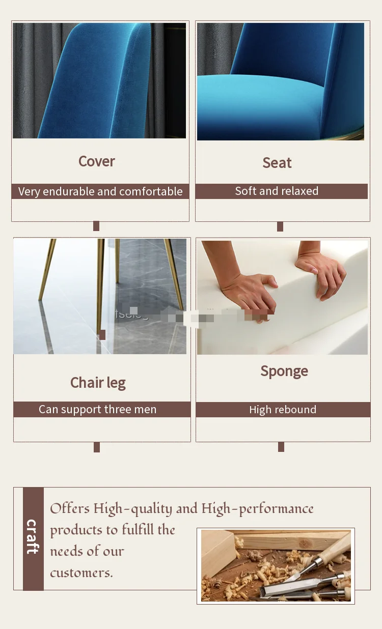 4-местный столовый набор из нержавеющей стали для свадьбы или гостиной круглый