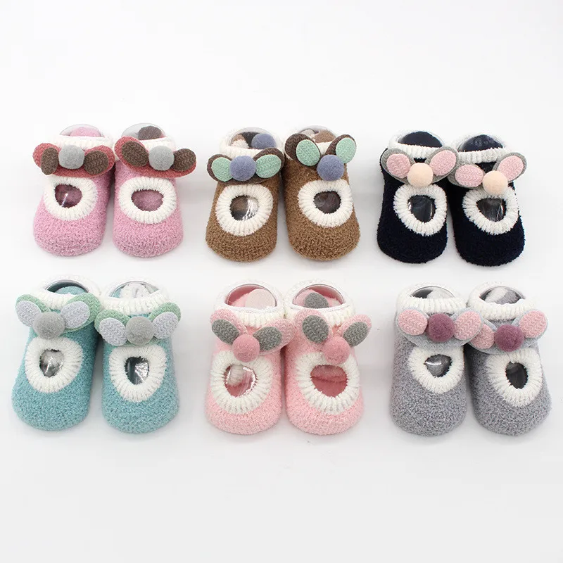 

Baby Socks Winter Cartoon Baby Socks Newborn 6 Kinds Style Soft Cotton Infant Boys And Girls Socks Kids Socks For 0-4Years
