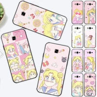 bandai japanese cartoon girls sailor moon kawaii phone case for samsung j 2 3 4 5 6 7 8 prime plus 2018 2017 2016 core