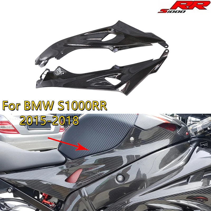 For BMW s1000rr 2015 2016 2017 2018 Suitable For S1000RR S 1000 RR ABS Carbon Fiber Fuel Tank Side Plate Fairing Kit