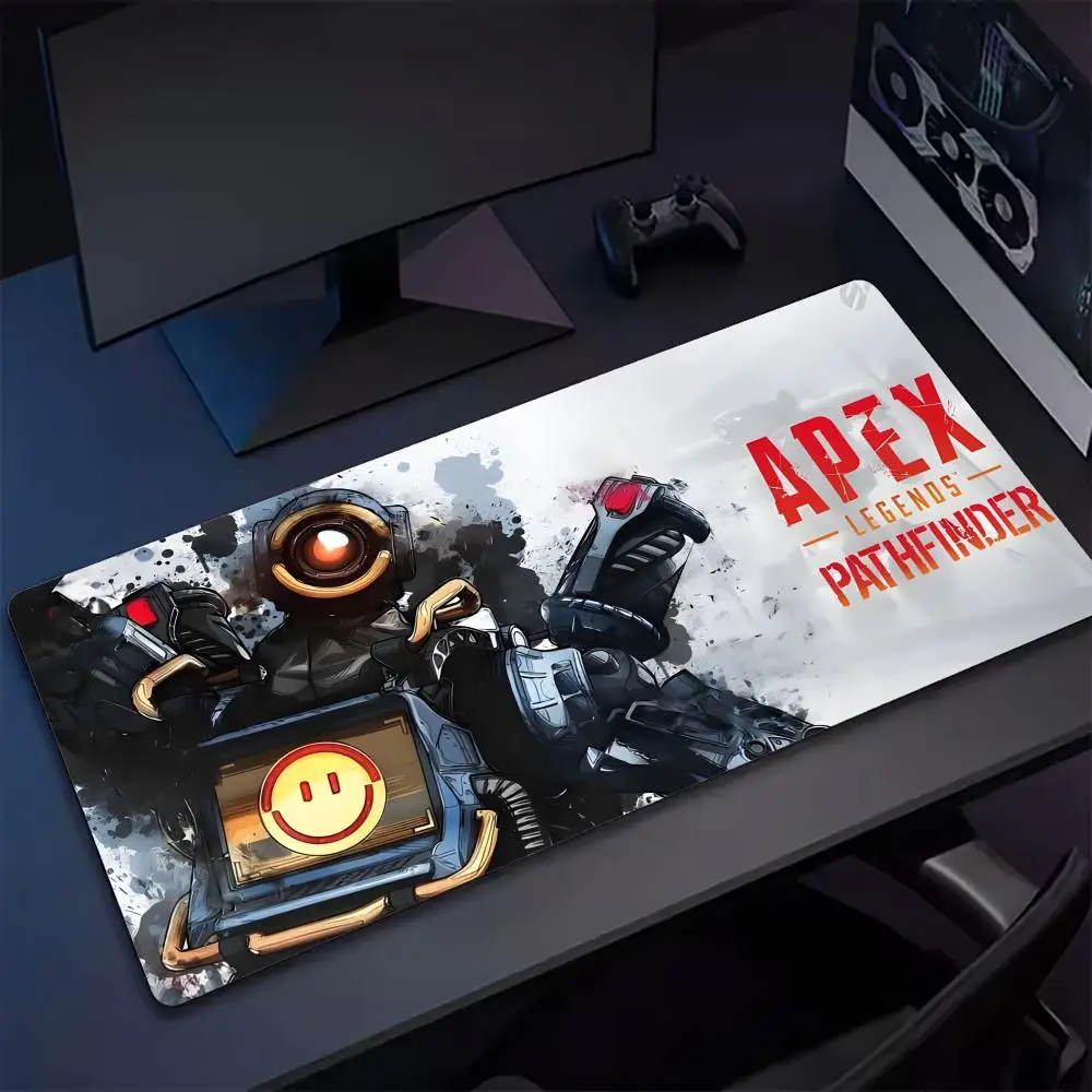 Коврик для мыши A-Apex Gamer Loog Tapetes de Mesa Teclado Borracha Kawai Tapete Antiderrapante XXL90x40 см