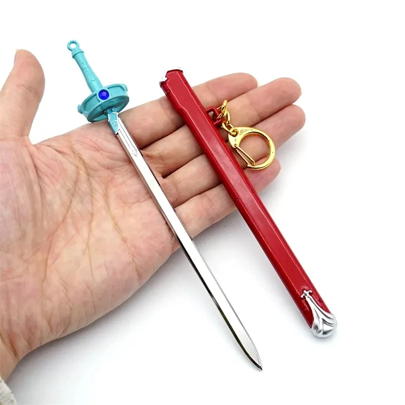 SAO Sword Art Online Keychain Metal Tung People Asuna Kirito Key Ring Holder For Men Chaveiro Gift Anime llaveros Jewelry