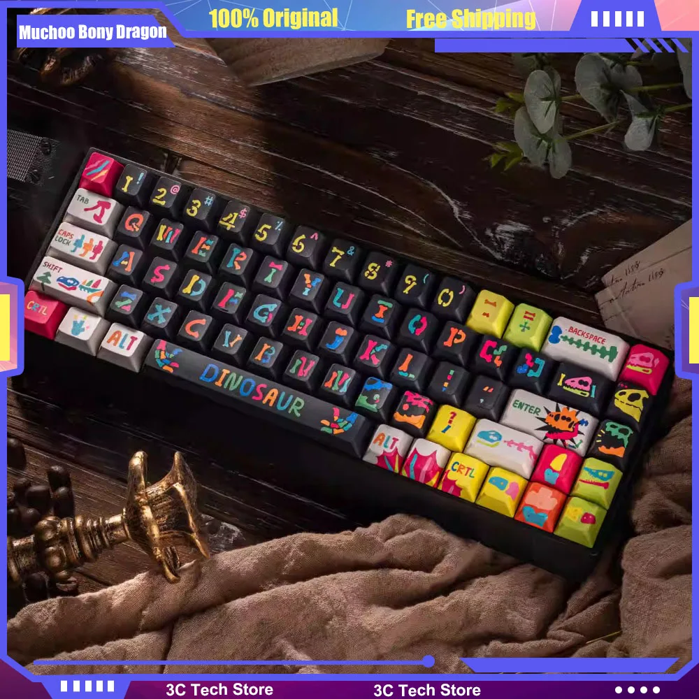 Колпачок для клавиш Muchoo Bony Dragon 146 пять Сторон сублимационный оригинальный