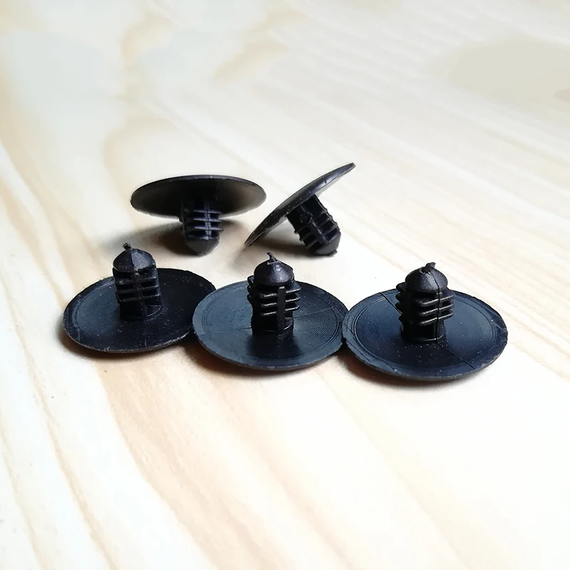 

50 шт. автомобильные зажимы для крышек двигателя, изоляционные хлопковые капоты, звуковые заклепки, нейлоновые автомобильные зажимы, фиксированные зажимы для Mazda 6, для Fiat Pentium