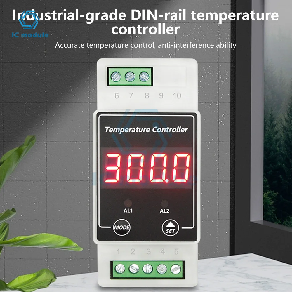 

AC100-240V DC8-24V Digital Thermometer Thermoregulator Temperature Controller Temperature Meter Universal Thermostat