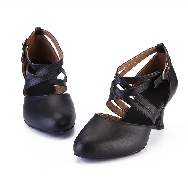 Ladies dance shoes women Modern soft soled dance shoes high heels bullfight cha cha tango remba dance shoes social dance shoes