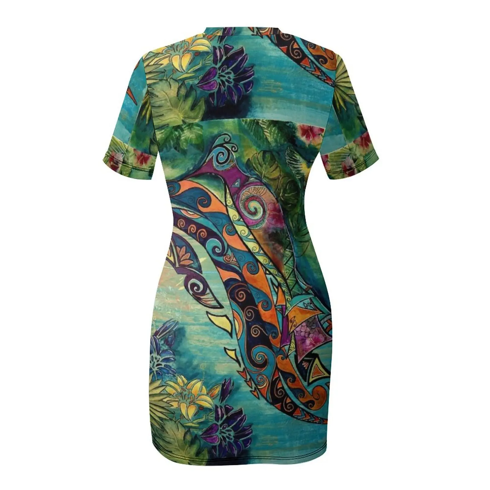 Платье Tui Bird с короткими рукавами женские модные платья одежда платье