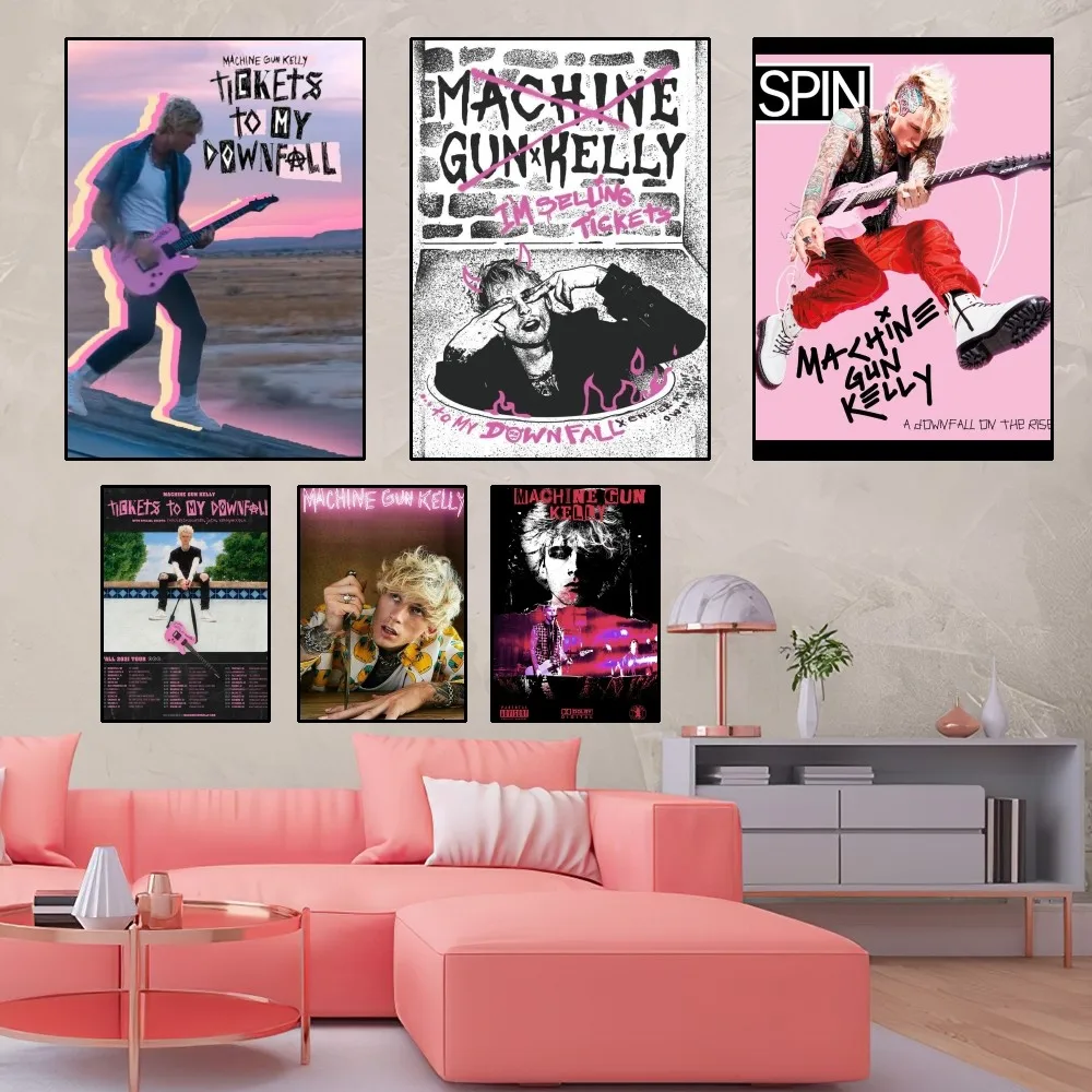 М-пулемет K-Kelly постер декор для домашней комнаты гостиная спальня эстетическое