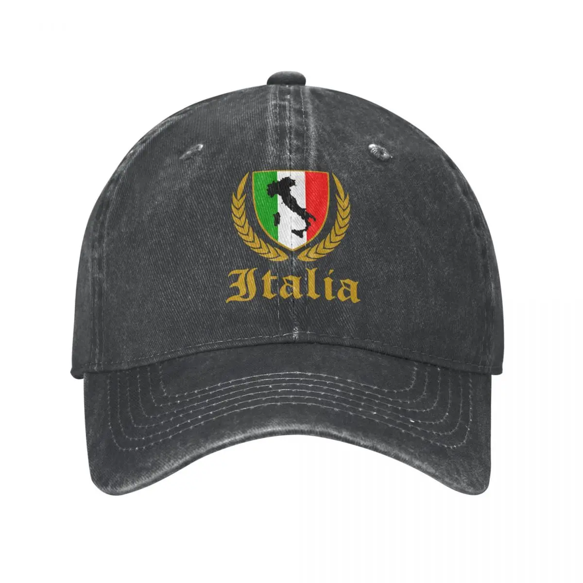 

Italia Italy Italian Flag Baseball Cap Vintage Distressed Washed Map Snapback Cap Unisex Outdoor Activities Adjustable Hats Cap