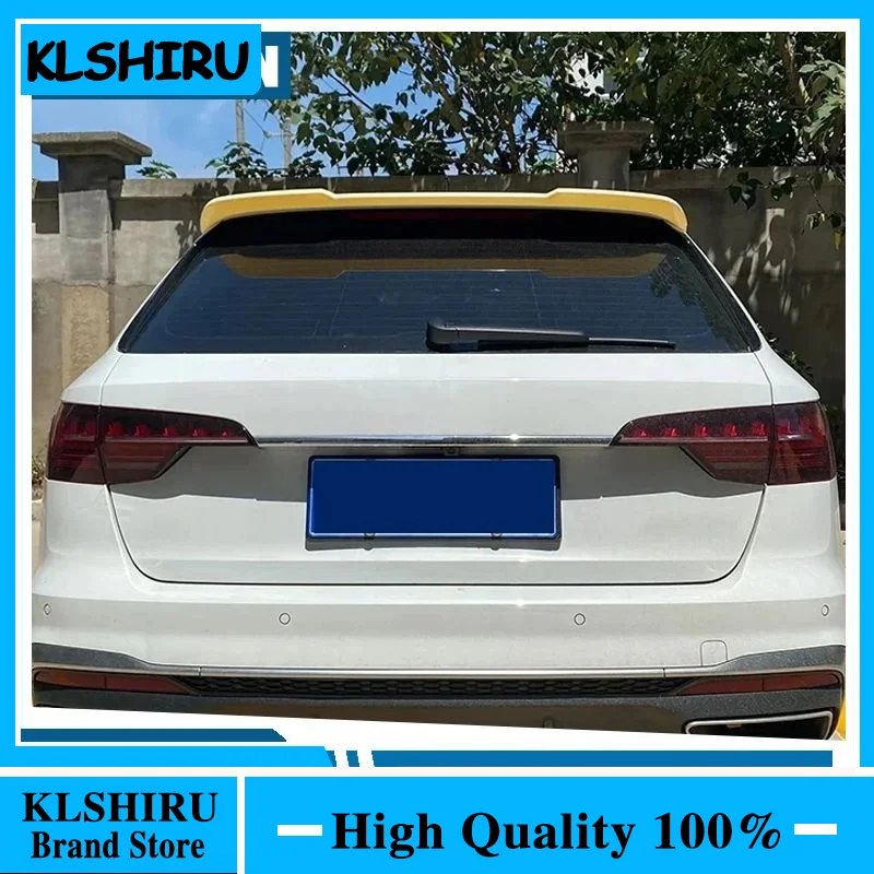 Высококачественный задний спойлер из АБС-пластика для Audi A4 B9 Allroad Avant 2017-2022