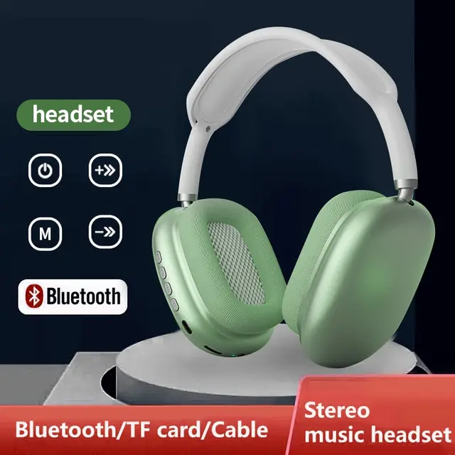 Wireless Bluetooth Headset Works With Apple Air MAS Bluetooth Headphones 1
