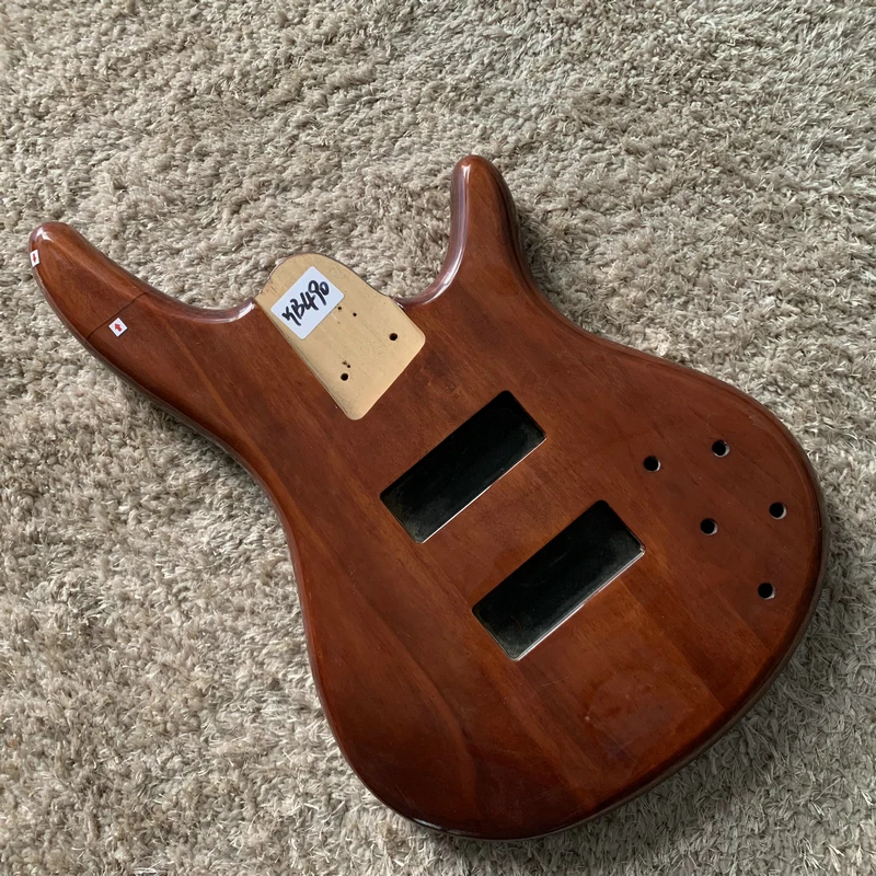 

Active 5strings Bass Basswood Bass Guitar Body Right Hand Surface Paints Damages&Dirty&Crack DIY Guitar Parts YB490