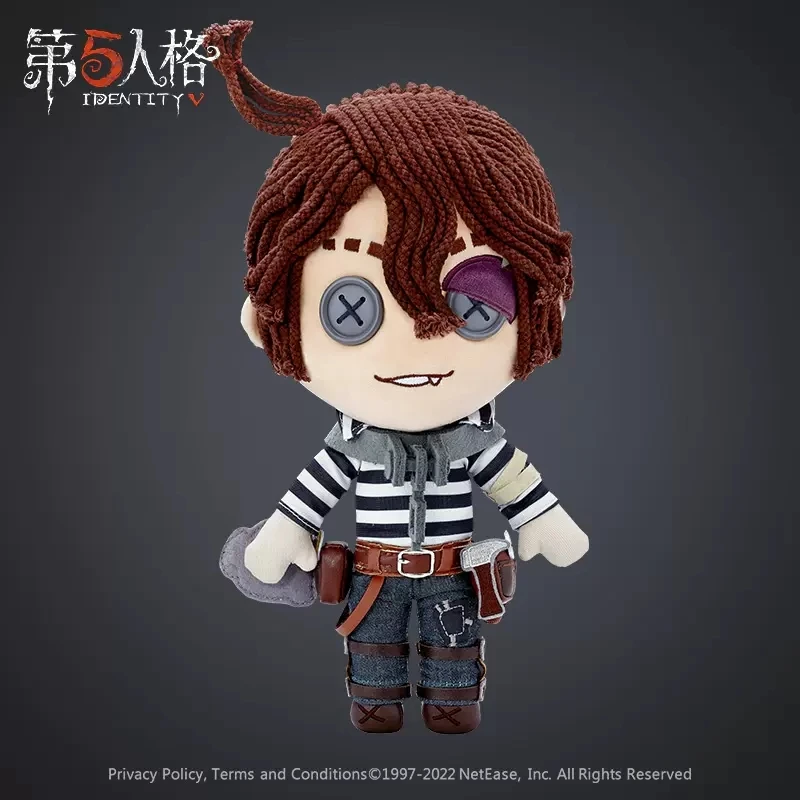 

Official Original Game Identity V Kawaii Survivor Luca Balsa Prisoner Cosplay Plush Doll Toy Change suit Dress Up Clothing Gifts