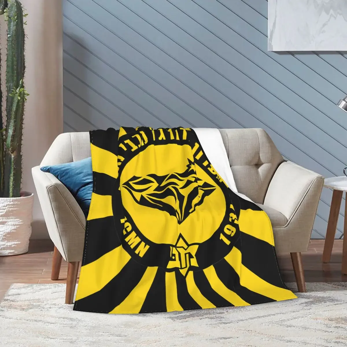 Maccabi Netanya фланелевое одеяло теплое для кровати путешествий кемпинга гостиной