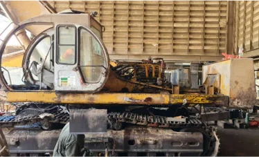 Двигатель для экскаватора с нулевым излучением силовая система 1t 2t машина