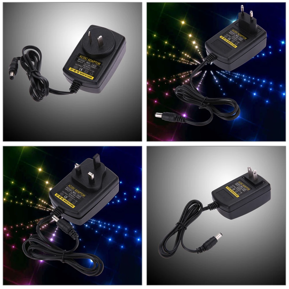 Адаптер с защитой от перегрузки постоянный ток 24 В 2 А переменный 100-240 в