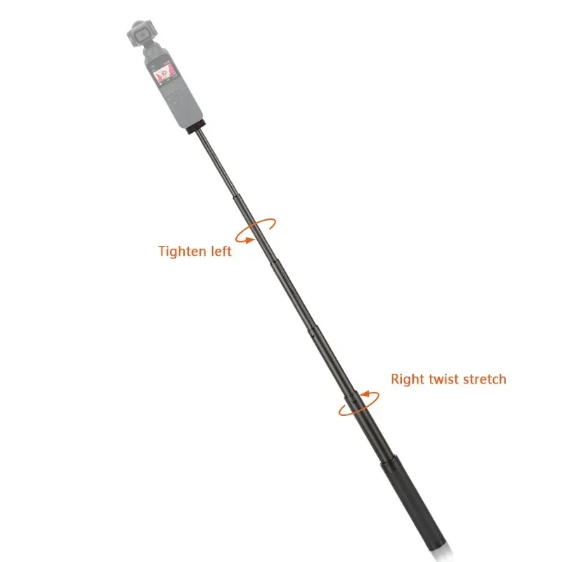 Алюминиевый сплав 6 секций телескопический трехосный стабилизатор удлинитель