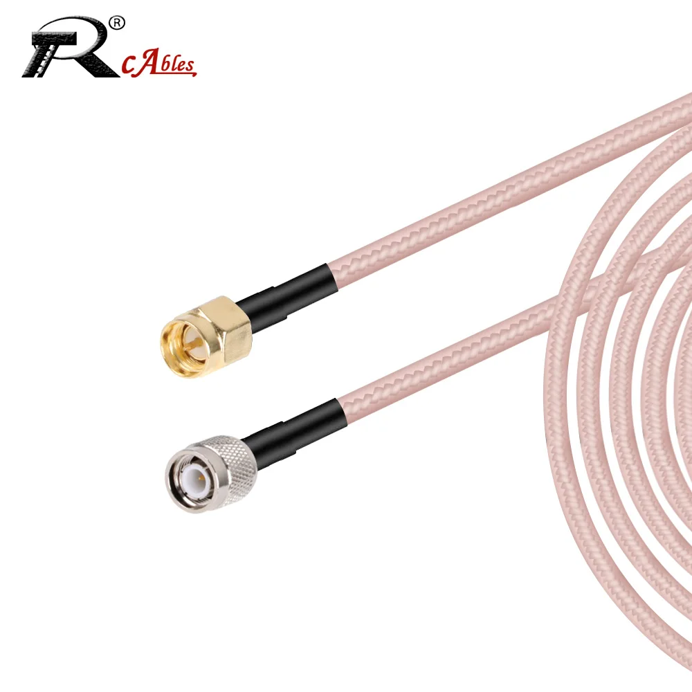 

1PCS SMA Male Jack to RP-TNC Female Jack Bulkhead Nut Pigtail Adapter RG316 Coaxial Extension Cable 10cm 15cm 20cm 30cm 50cm