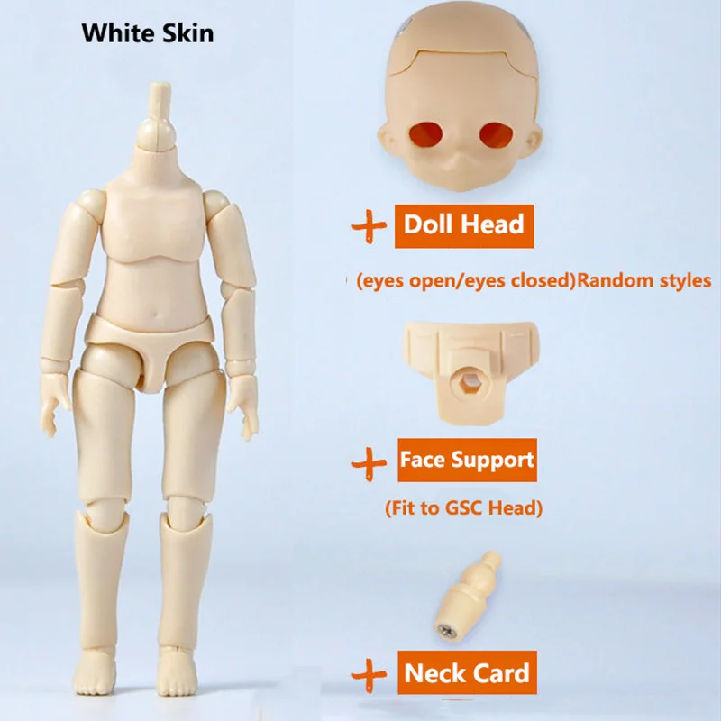 

New Gsc Doll Body Ob11 Doll Accessories 1/8 Bjd Toy Girls Play House Diy Dress Up Toy Gift