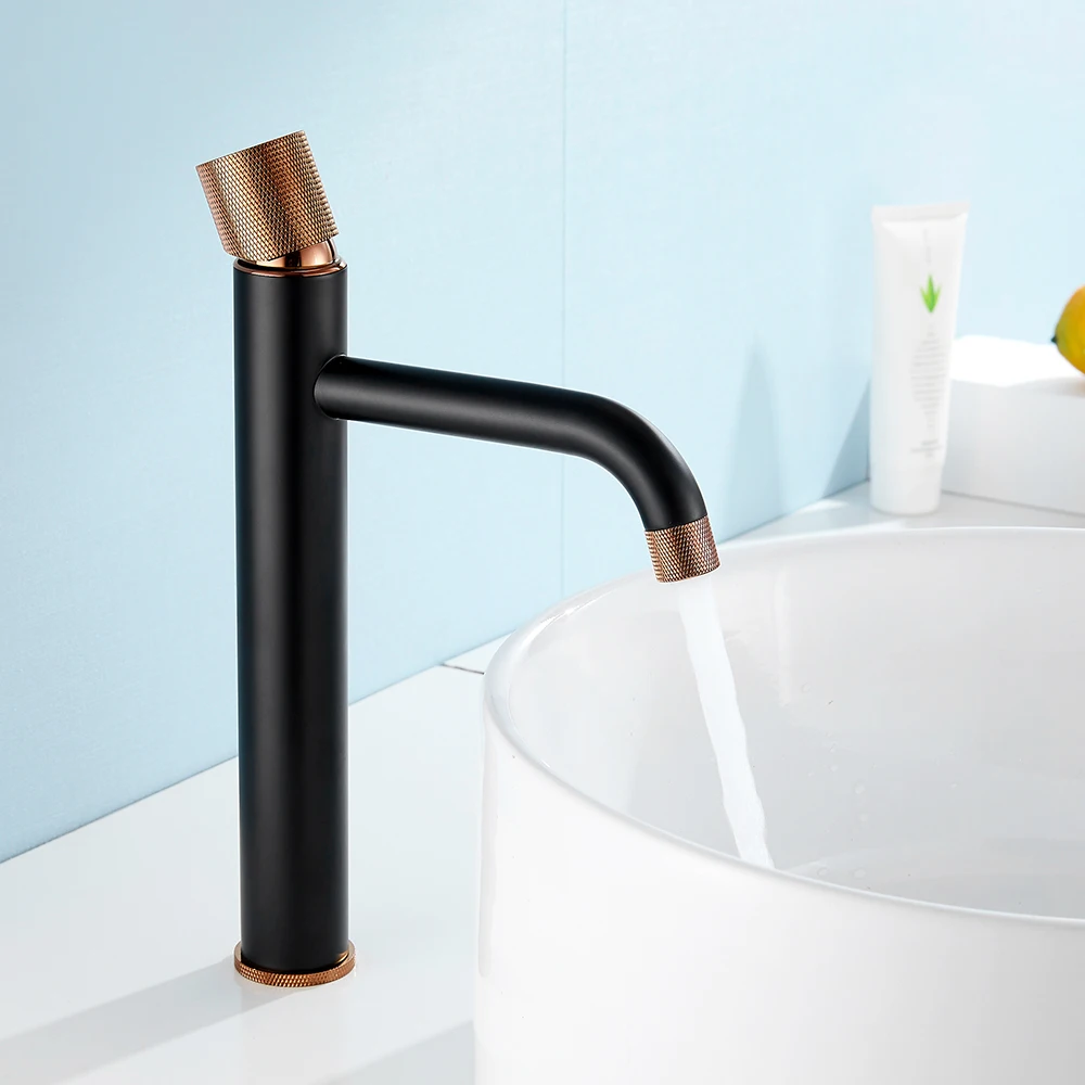 

Bathroom Basin Faucets Cold/Hot Mixer Basin Sink Tap Black Water Kitchen Faucet Bathroom Accessories