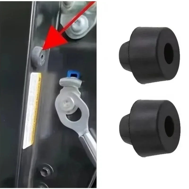 

2 шт., задняя дверь автомобиля, задняя дверь, стоп-бампер, подушка для Toyota Tacoma 2005-2022 для Tundra 2000-2021 # 9054111015 Черная резина