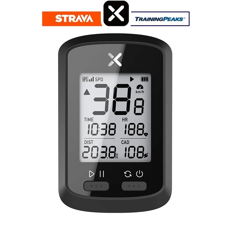 Велокомпьютер XOSS G Plus беспроводной водонепроницаемый GPS Спидометр спидометр для