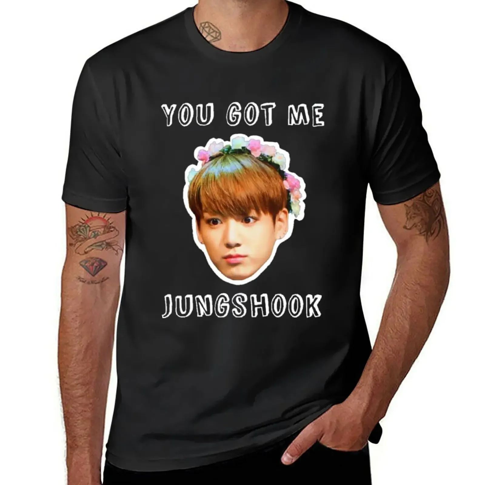 Мужская Дизайнерская футболка Jungshook с изображением голубого архива