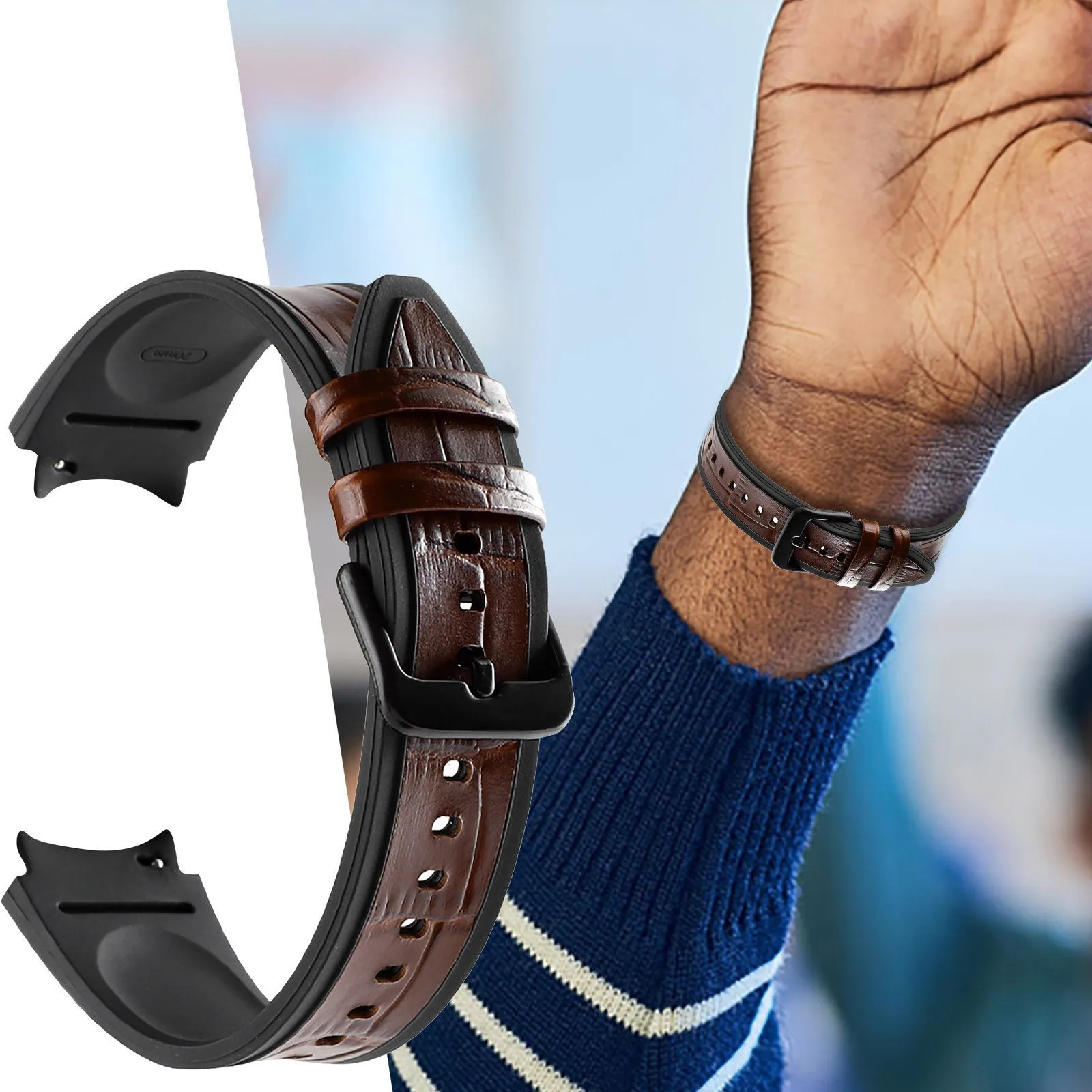 

Soft Silicone Replacement Strap Accessory Wristbands Compitable With Galaxy Watch 5 Pro Watch 5 Watch 4 Wristband Pregnancy