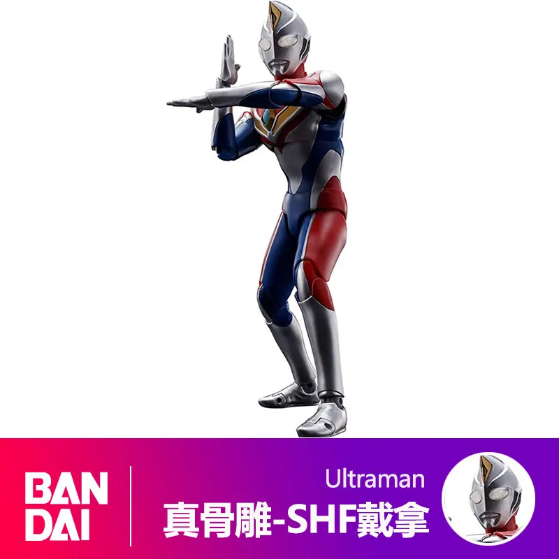 Bandai (BANDAI) SHF скульптура из настоящей кости Ультрамен фигурка модель игрушки 15 см