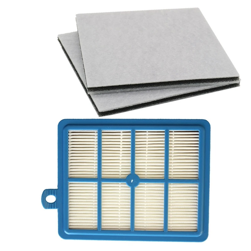 

1Pcs Hepa Filter + 2Pcs Motor Cotton Filter for Electrolux AEG EFH12W AEF12W FC8031 EL012W FC9080 FC9088