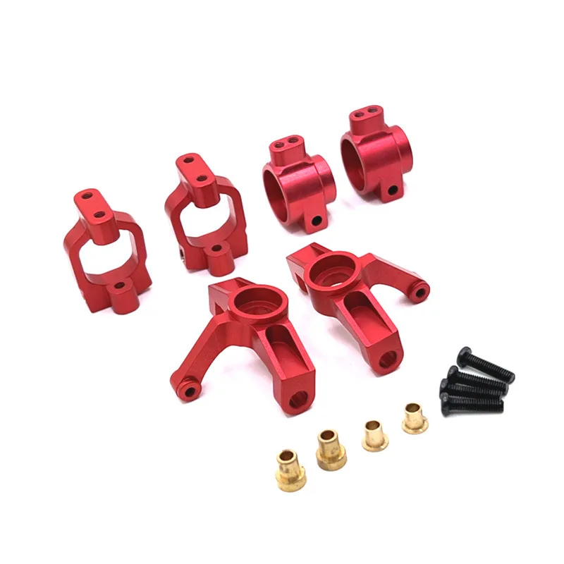 

Metal Upgrade Steering Cup Rear Cup C-Seat Set For WLtoys 1/10 104072 104001 104002 RC Car Spare Parts