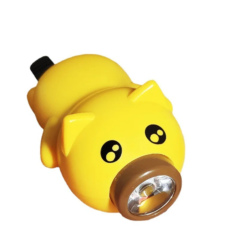 

Night Riding Equipment Lighting Charging Bell Electric Horn Children Balance Piglet Car Bicycle Headlights