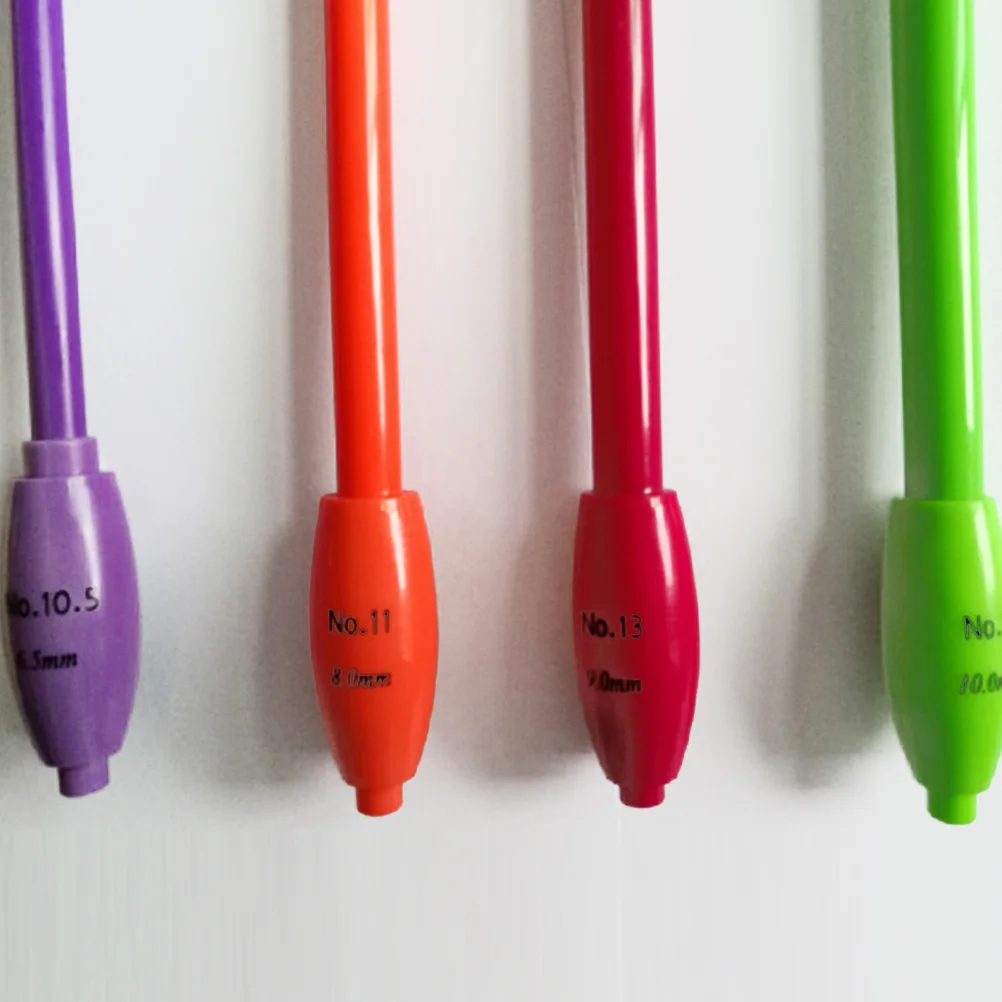 Инструменты для вязания 8 мм иглы с подсветкой размер 11 блестящий круглый свитер