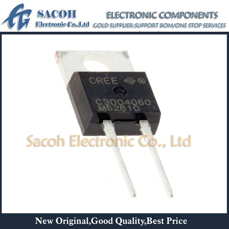 

10Pcs C3D04060A or C3D04060 or C3D03060 or C3D02060 TO-220 4A 600V Sic Zero-Recovery re