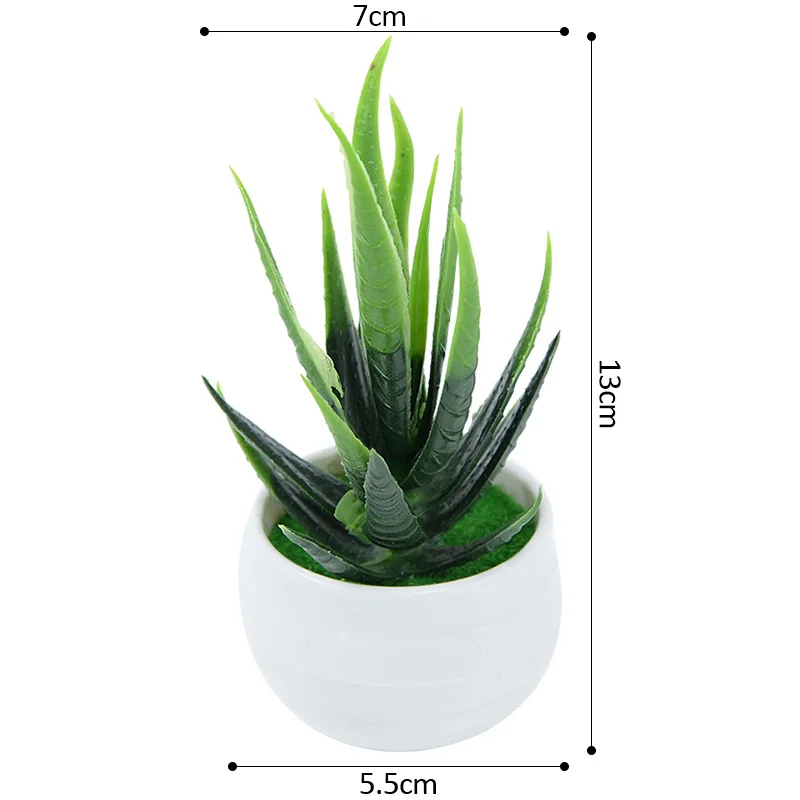 

Искусственное растение алоэ бонсай WNYZQ