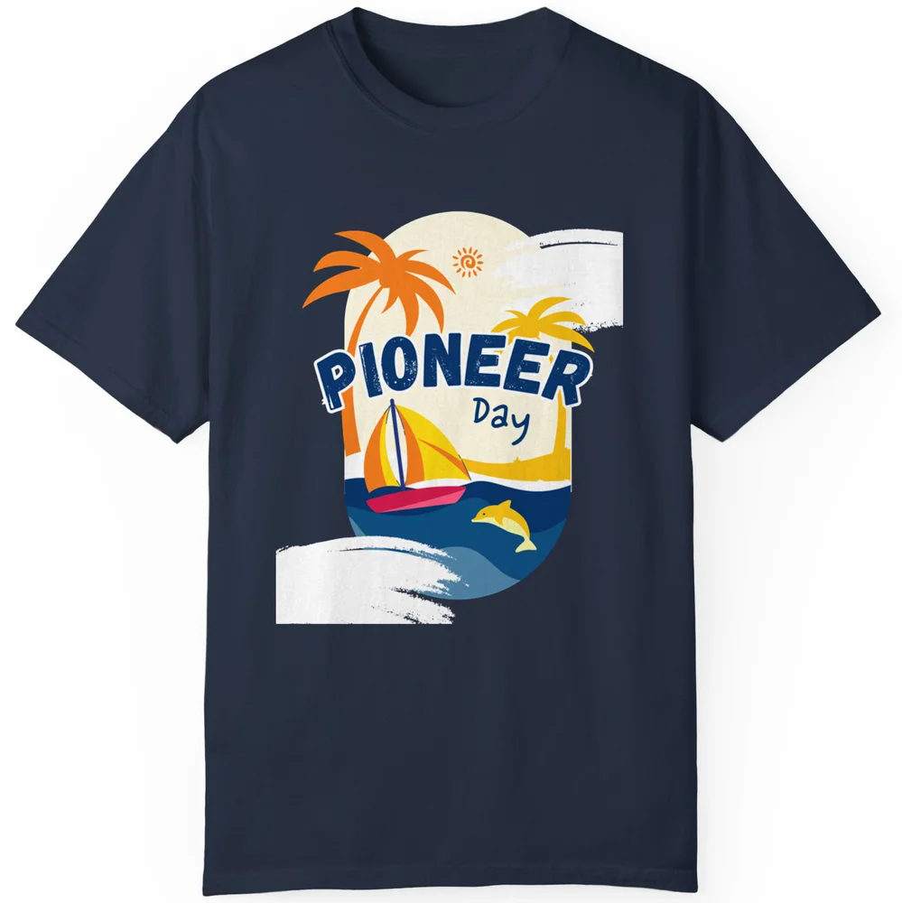 Игривая летняя футболка для мужчин и женщин