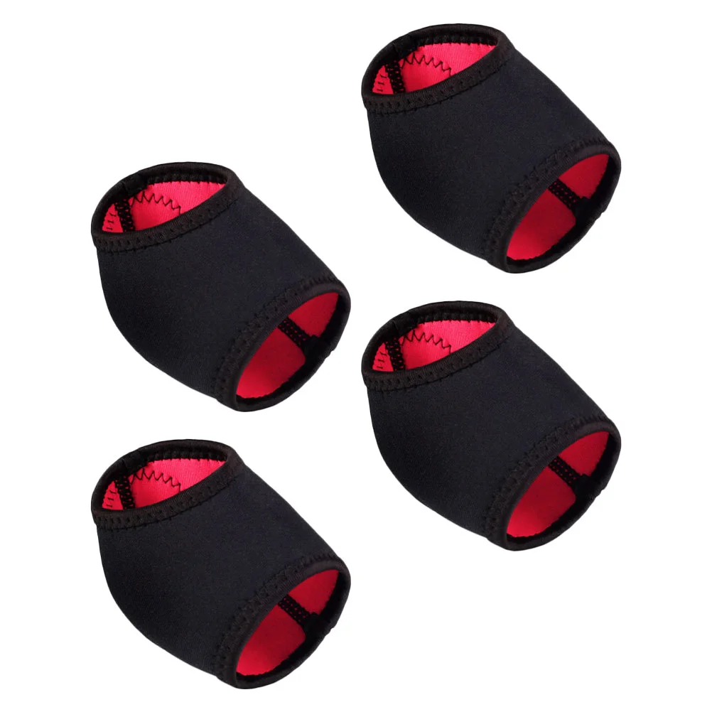 

2 Pairs Heel Socks Plantar Fasciitis Non-slip Sleeve Protective Ankle Pad Support Cover Sbr Men Women