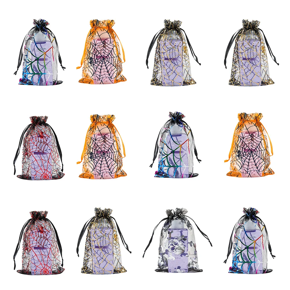 

Bags Organza Pouch Drawstring Mesh Bundle 5X7 Lipgloss Gloss Lip Jewelry Pocketsgift String Gauze Candy Bag Treat 4X6