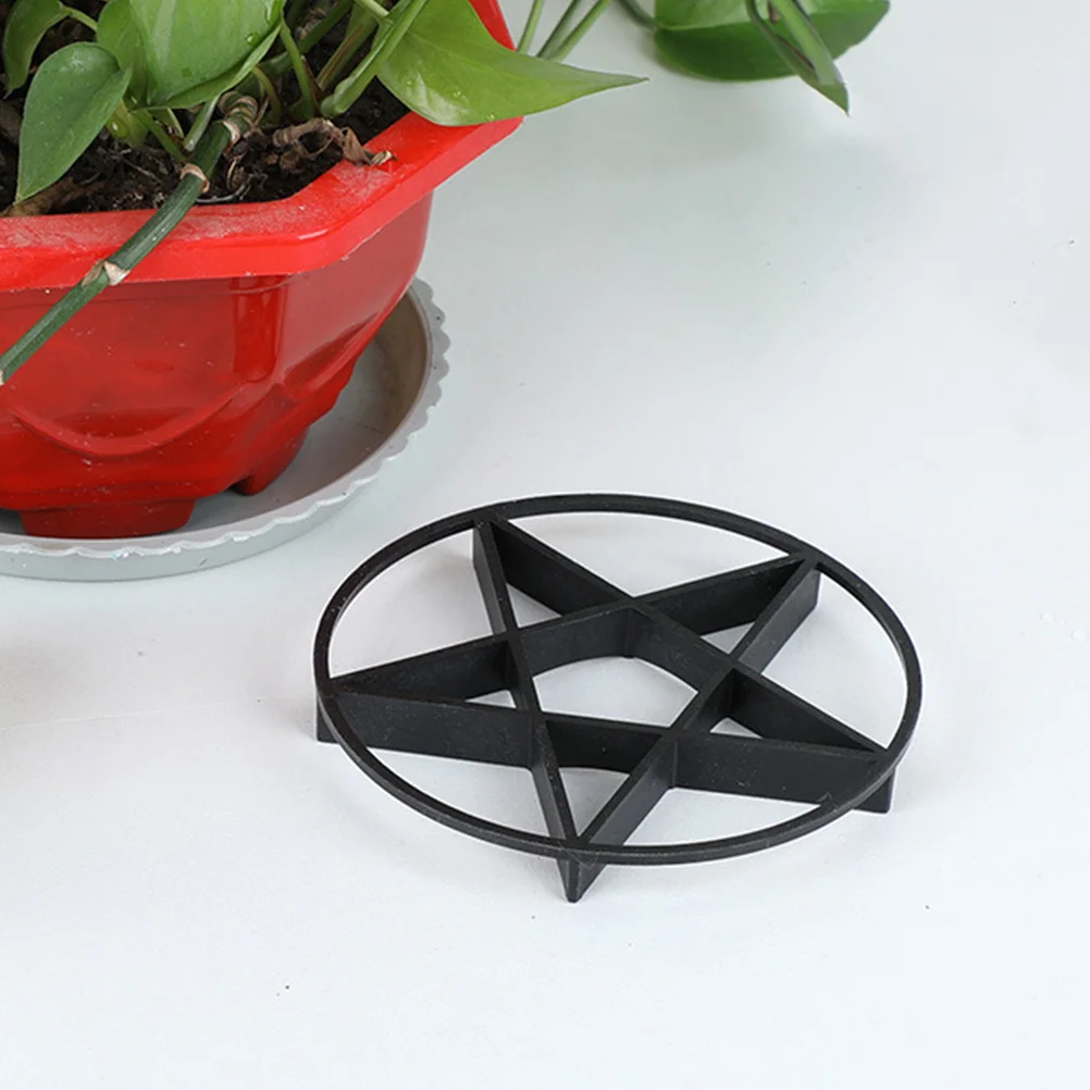10 шт. кронштейн для цветочного горшка подставки цветов уличных растений коврик