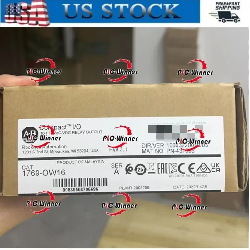 

Новинка, модель 1769-OW16 Allen-Bradley модуль релейного выхода AB 1769OW16