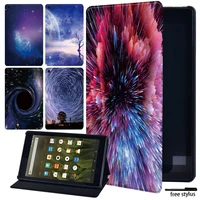flip protective shell for fire 75th7th9th genhd 8201620172018hd 10201520172019 starry sky series tablet case pen