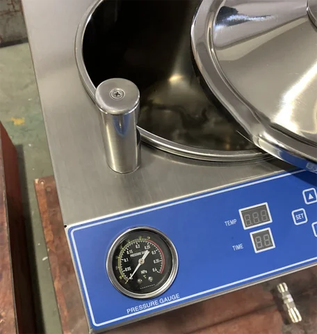 WEIAI Вертикальный паровой автоклав 28 л из нержавеющей стали