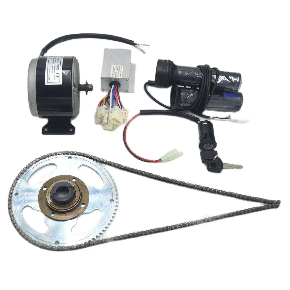 24V 250W Brushed DC Motor For Electric Bicycle Kit DIY E-Sco