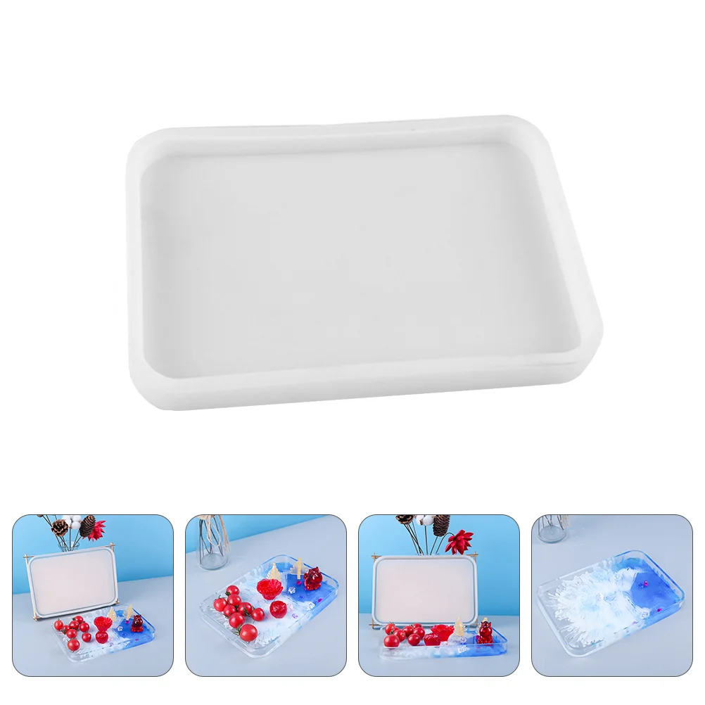 

Diy Silicone Plate Square Resin Epoxy Ornament Molds Coaster Casting Making Crafts Accessories Craft Moulds Handmade Soap Tools