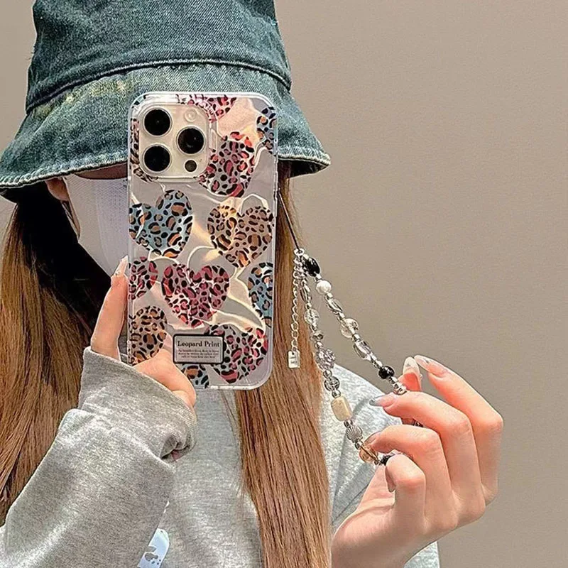 Чехол Leopard Love для Vivo Y58 Y36 Y20 Y53S Y51S Y11 Y33S Y28 Y27 Y27S Y21 Y19S Y18 Y17S Y17 Y12 Y15 Y16 Y15S Y03 Y02S Y01 Cover
