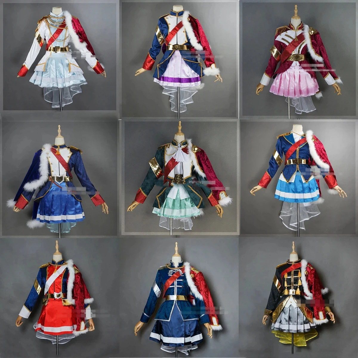 Костюм для косплея ViVi-Cos из аниме Звездный Свет (Isurugi Futaba)/Hoshimi Junna/ Hanayagi Kaoruko/Tsuyuzaki