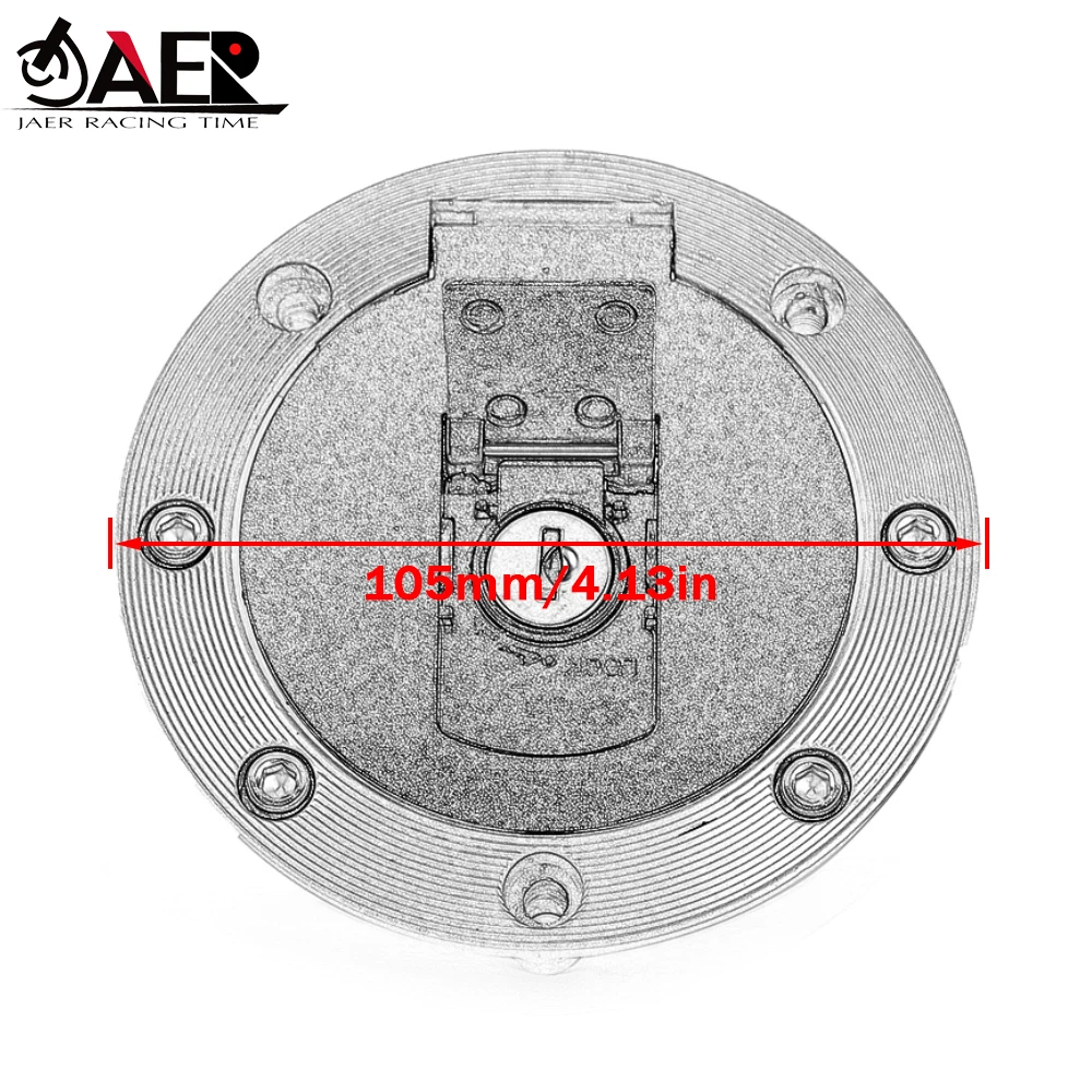 Набор замков крышки топливного бака для Yamaha RZ250 RZ350 TDR250 TZR150 TZM150 TZR250 FZR250RR FZR400RR XJ600N
